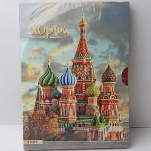 🍒 New DOROS Male Vocal Ensemble Choir Quintet 3-Disc Russian Music CD